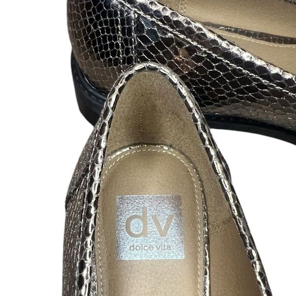 Dolce Vita Women’s Loafers - Size 10- metallic - Picture 9 of 10